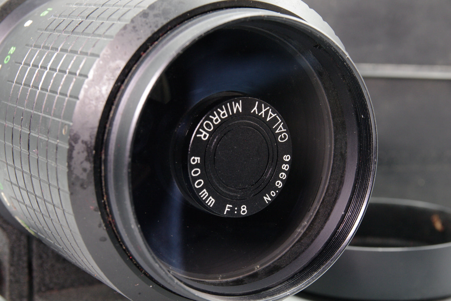 Galaxy 500mm f/8 Mirror Lens – T‑Mount Telephoto – Minor Fungus – Good