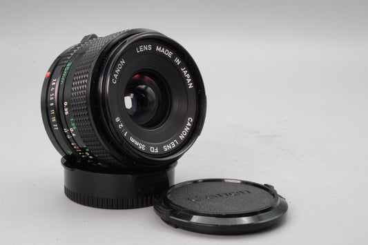 Canon FD 35mm f/2.8 Wide-Angle Lens – Excellent Condition with Caps
