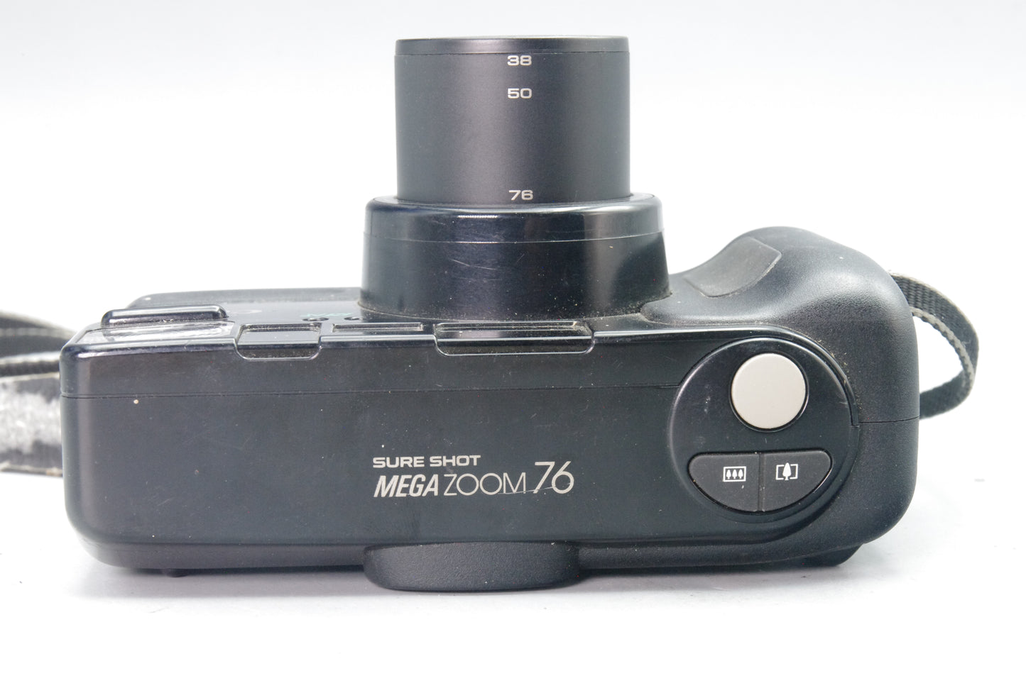 Canon Sure Shot Mega Zoom 76 35mm Film Camera – Tested – Very Good Condition