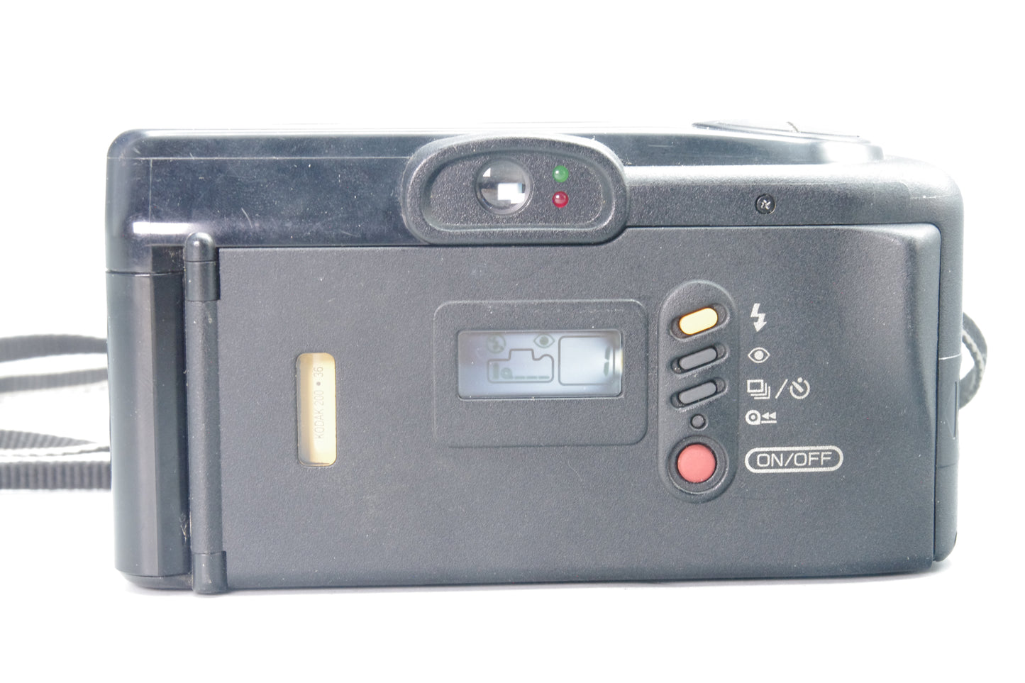 Canon Sure Shot Mega Zoom 76 35mm Film Camera – Tested – Very Good Condition