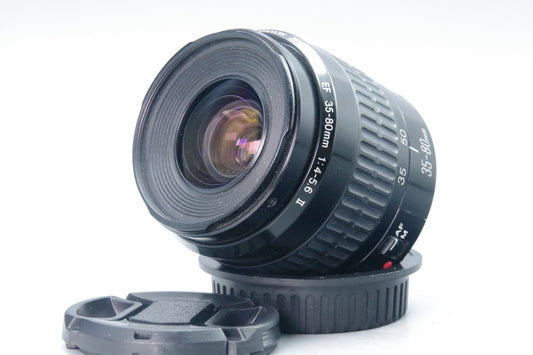 Canon EF 35–80mm f/4–5.6 AF Zoom Lens – With Caps – Very Good Condition
