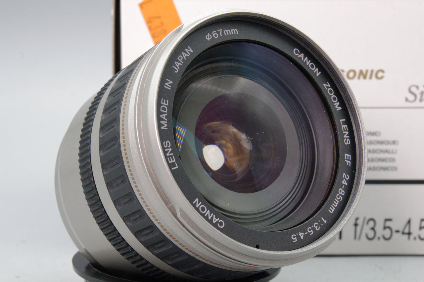 Canon EF 24‑85mm f/3.5‑4.5 USM Lens Silver – Boxed – MF Only – Very Good