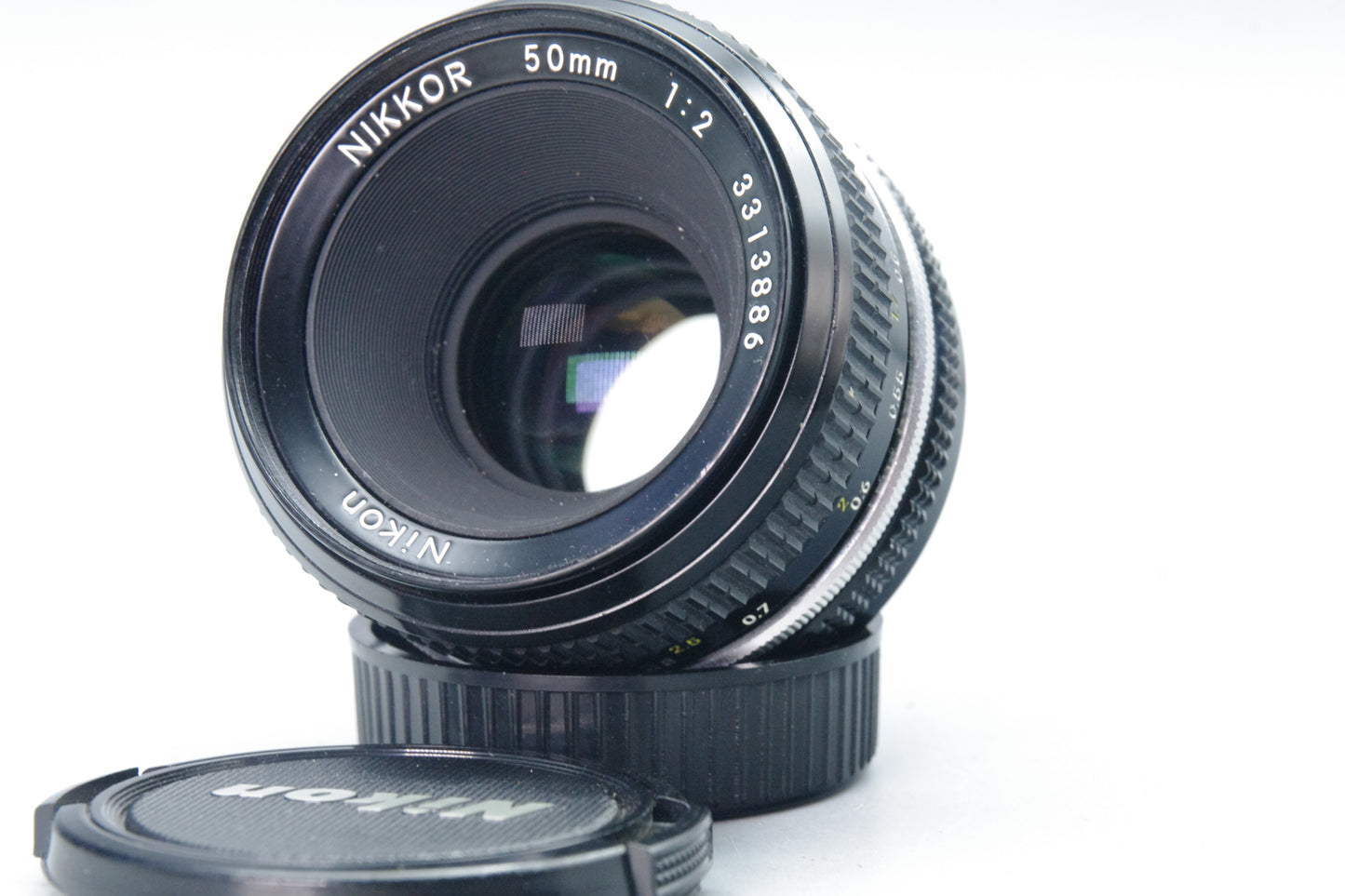 Nikon Nikkor 50mm f/2 Pre‑AI Lens – Nikon F Mount – Manual Focus – Excellent