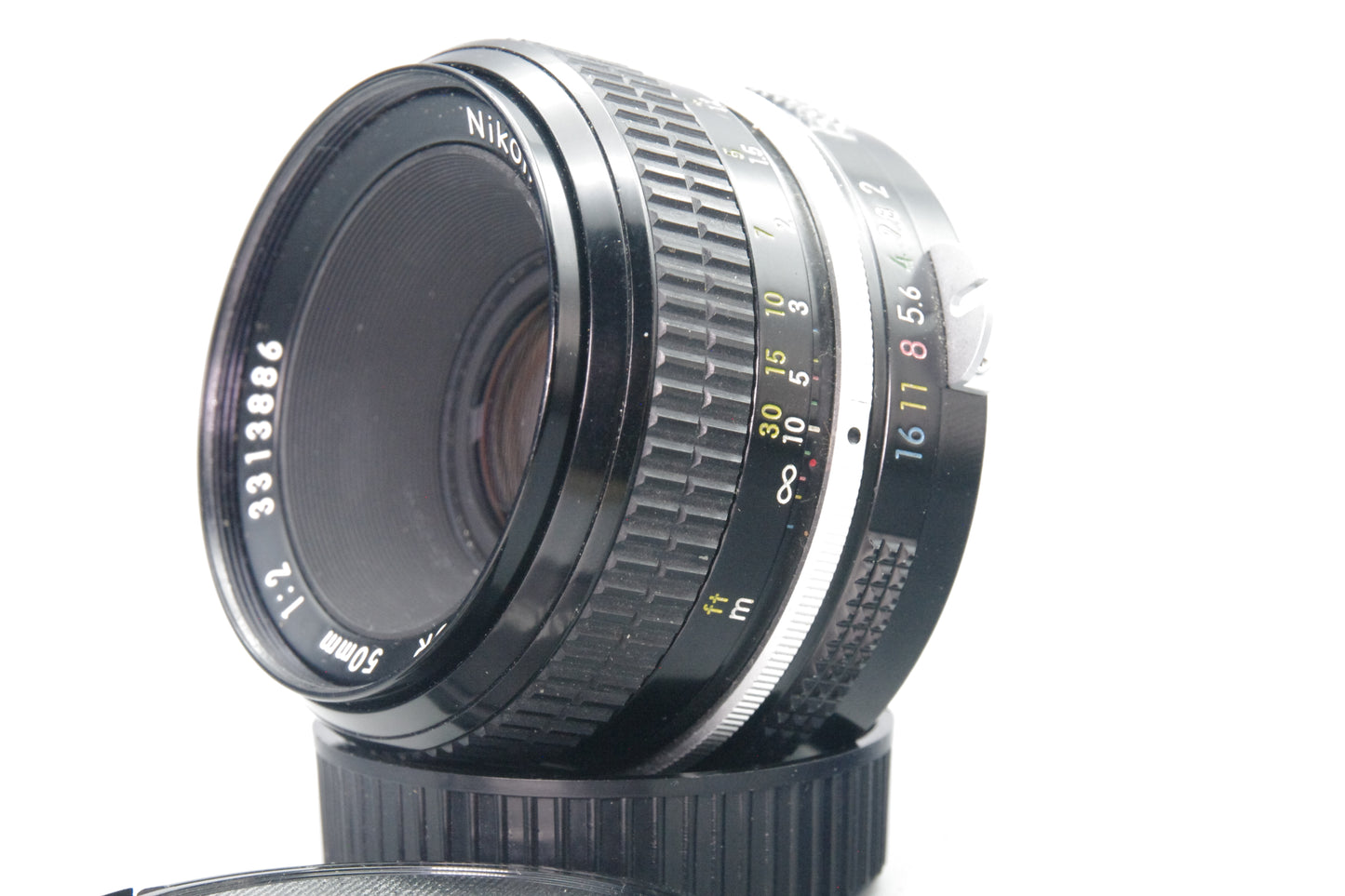 Nikon Nikkor 50mm f/2 Pre‑AI Lens – Nikon F Mount – Manual Focus – Excellent