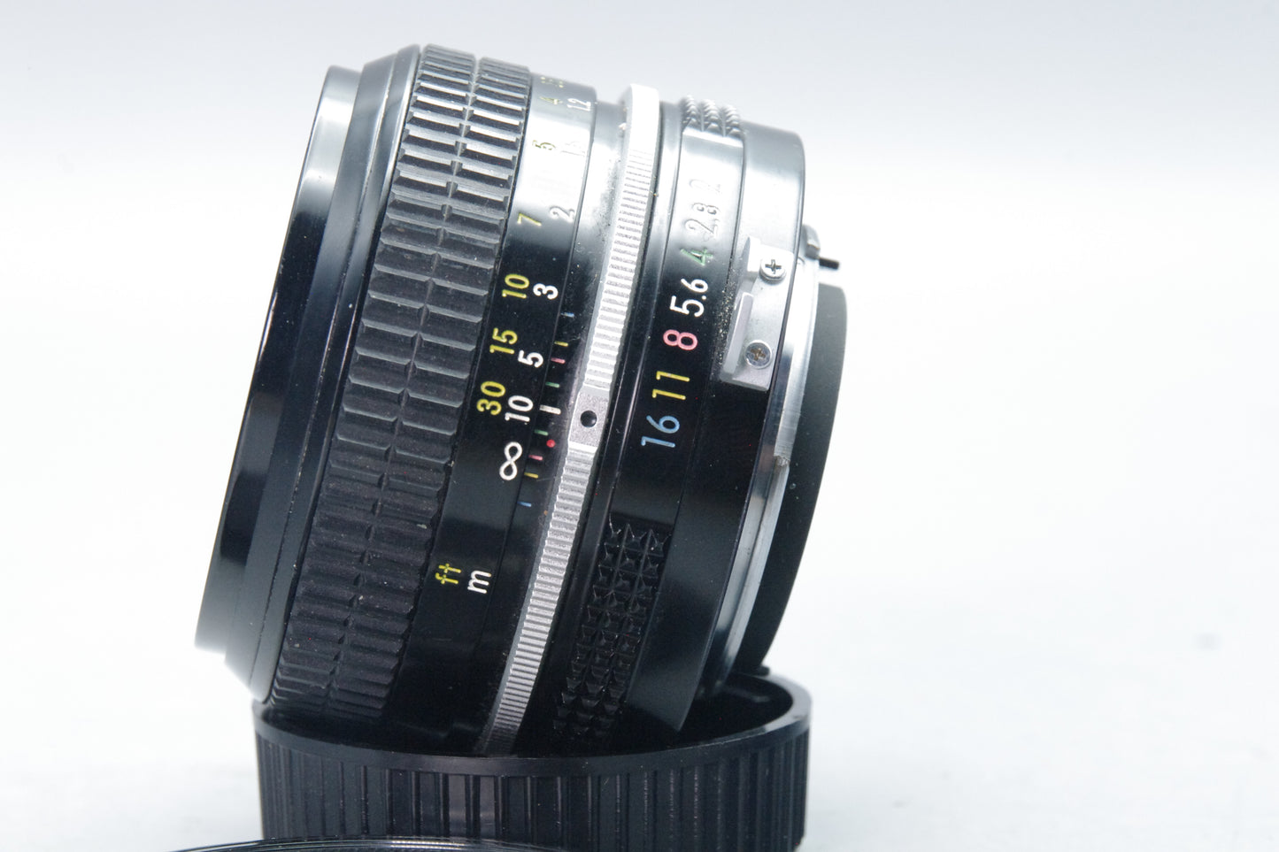 Nikon Nikkor 50mm f/2 Pre‑AI Lens – Nikon F Mount – Manual Focus – Excellent