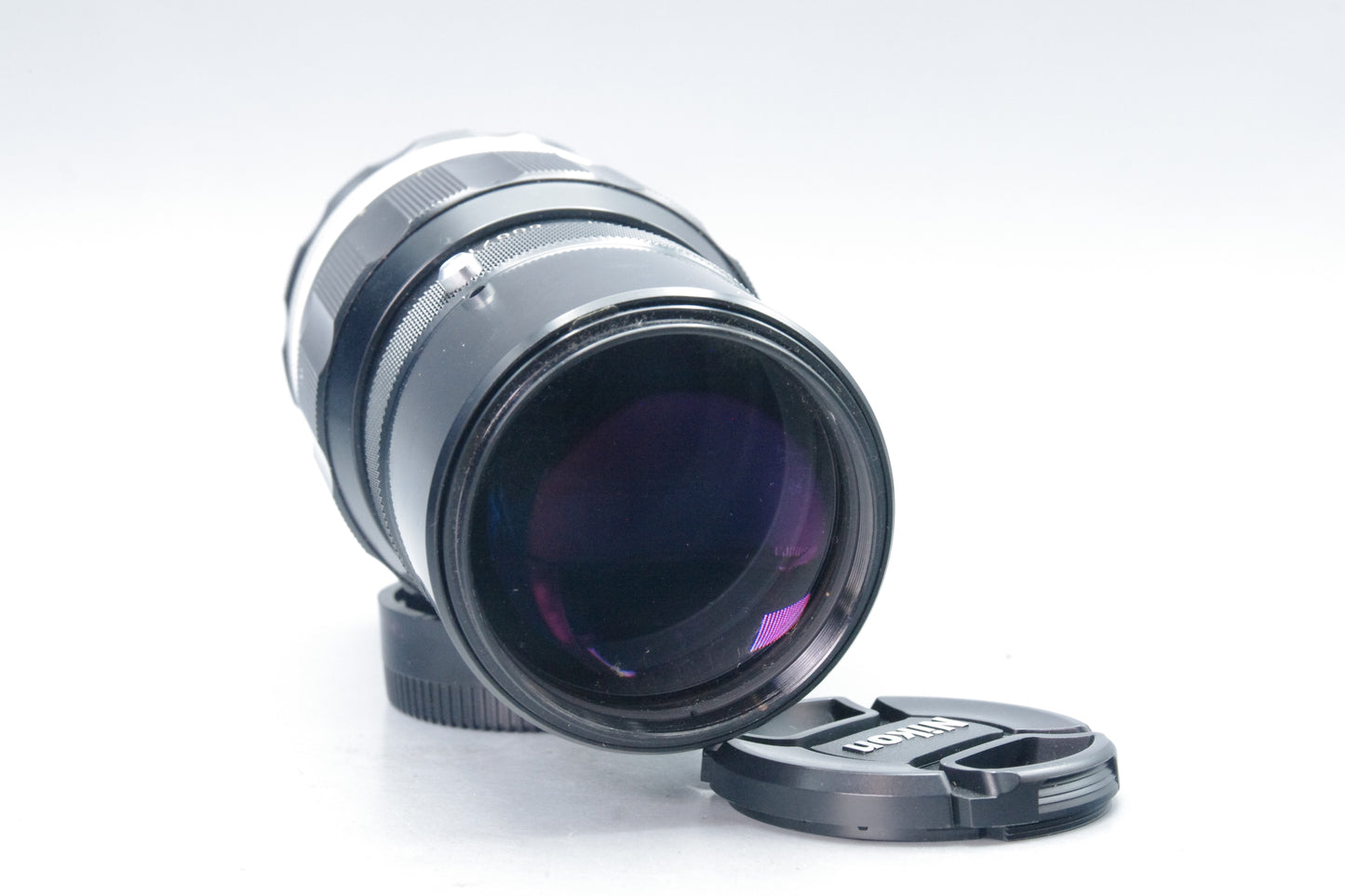 Nikon Nikkor‑Q.C 200mm f/4 Pre‑AI Lens – Nikon F Mount – Fungus – Very Good