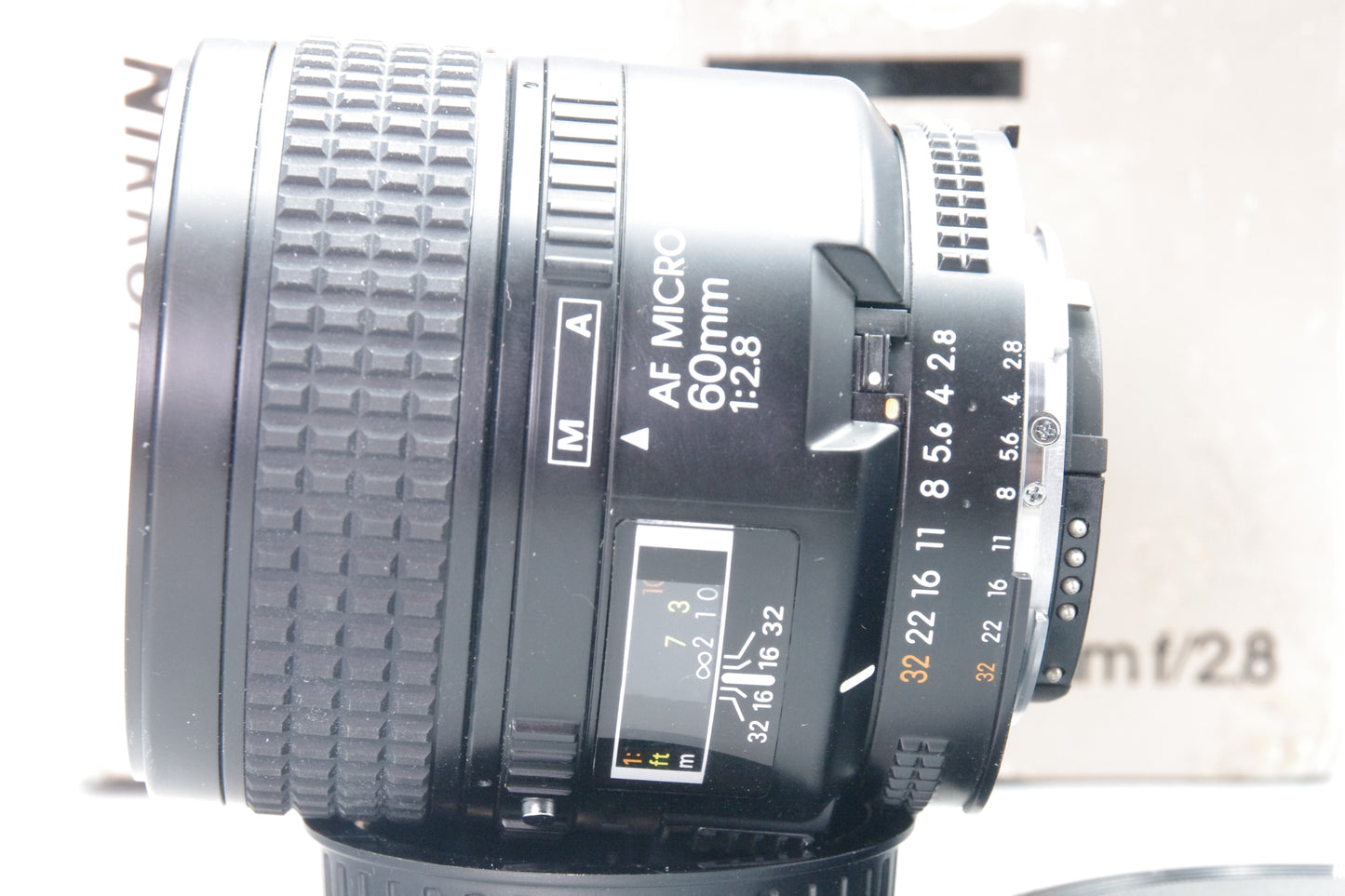 Nikon AF Micro Nikkor 60mm f/2.8 Lens Boxed – Tested, Excellent