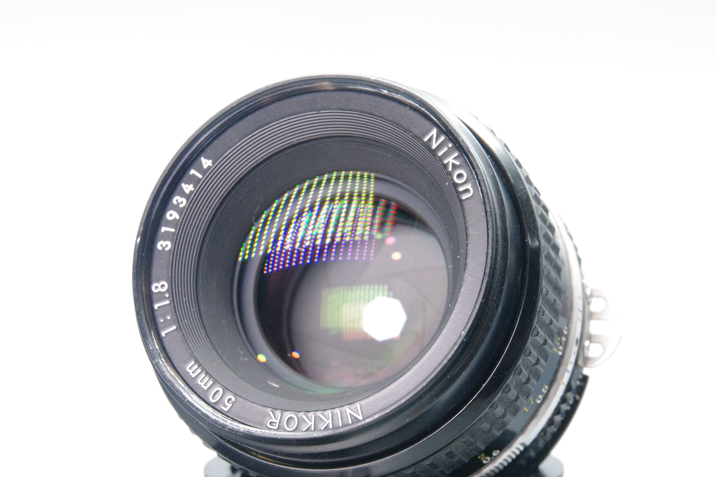 Nikon Nikkor 50mm f/1.8 AI‑S Lens – Nikon F Mount – Manual Focus – Very Good