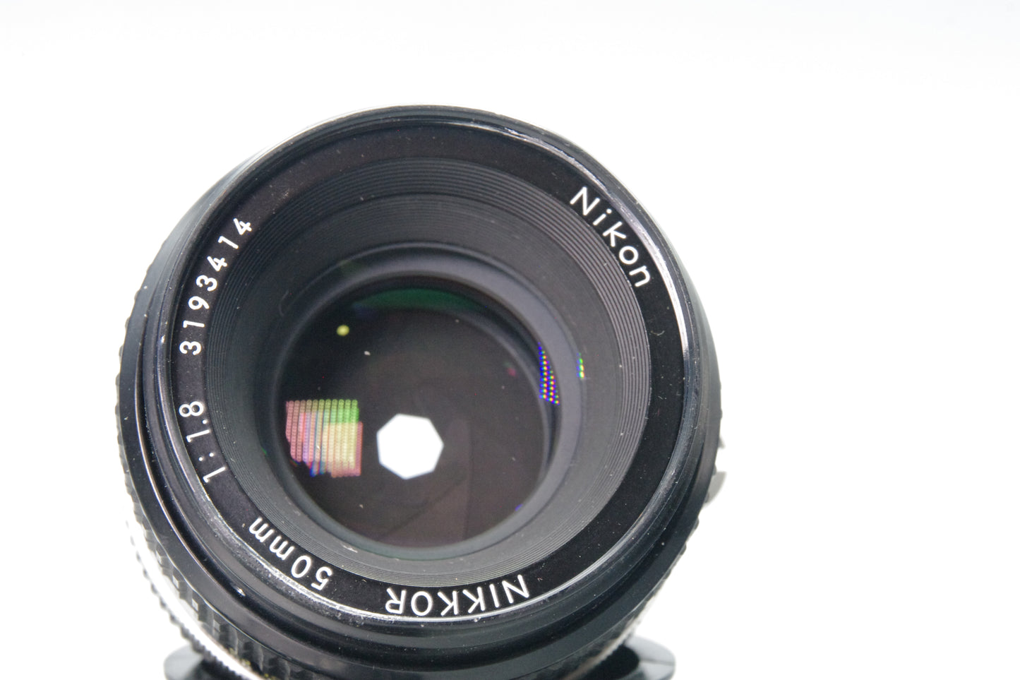 Nikon Nikkor 50mm f/1.8 AI‑S Lens – Nikon F Mount – Manual Focus – Very Good
