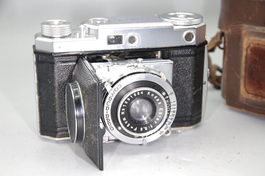 Kodak Retina II Folding Rangefinder Camera with 5cm F/3.5 Lens - VGC