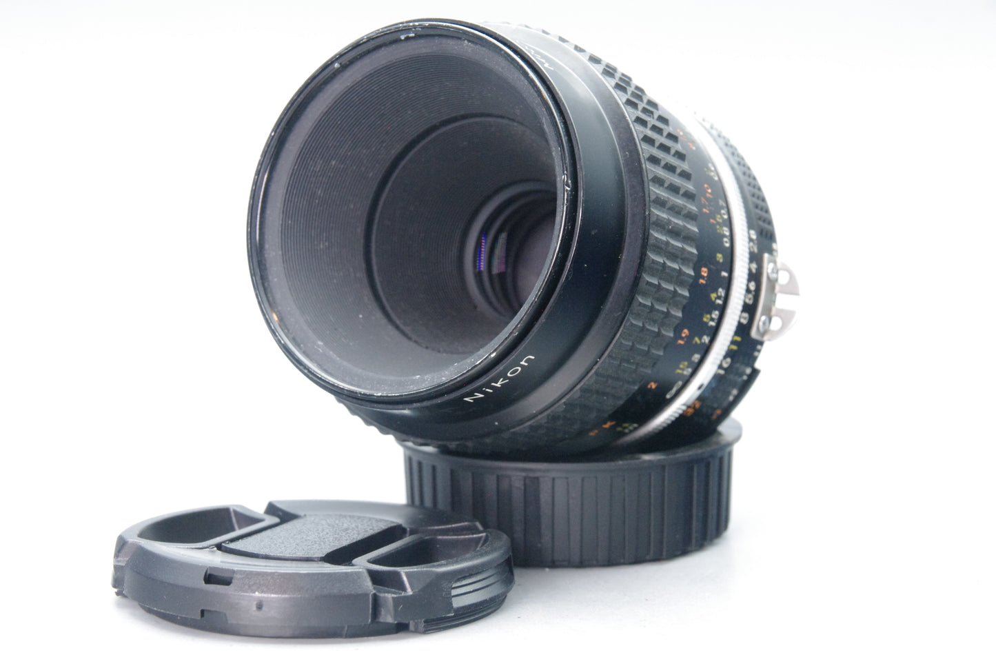 Nikon Micro‑Nikkor 55mm f/2.8 AI‑S Lens – Nikon F Mount – With Caps – Excellent