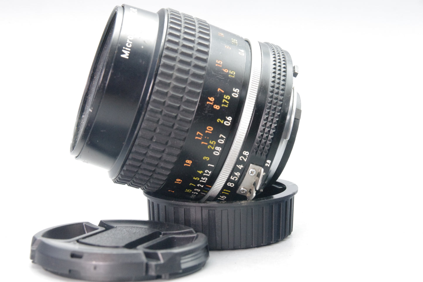 Nikon Micro‑Nikkor 55mm f/2.8 AI‑S Lens – Nikon F Mount – With Caps – Excellent