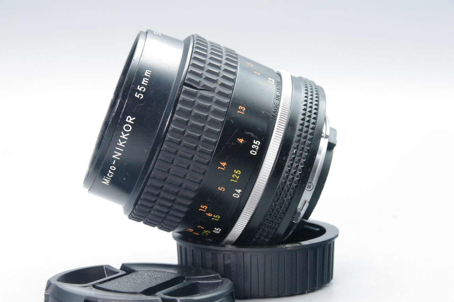 Nikon Micro‑Nikkor 55mm f/2.8 AI‑S Lens – Nikon F Mount – With Caps – Excellent