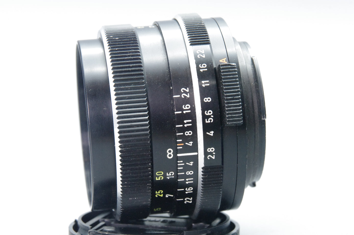 Carl Zeiss Sonnar 85mm f/2.8 Lens – QBM Mount – Cleaned – Etching Marks – VGC