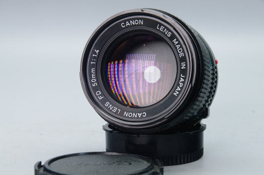 Canon FD 50mm f/1.4 Standard Lens - Excellent - Serviced