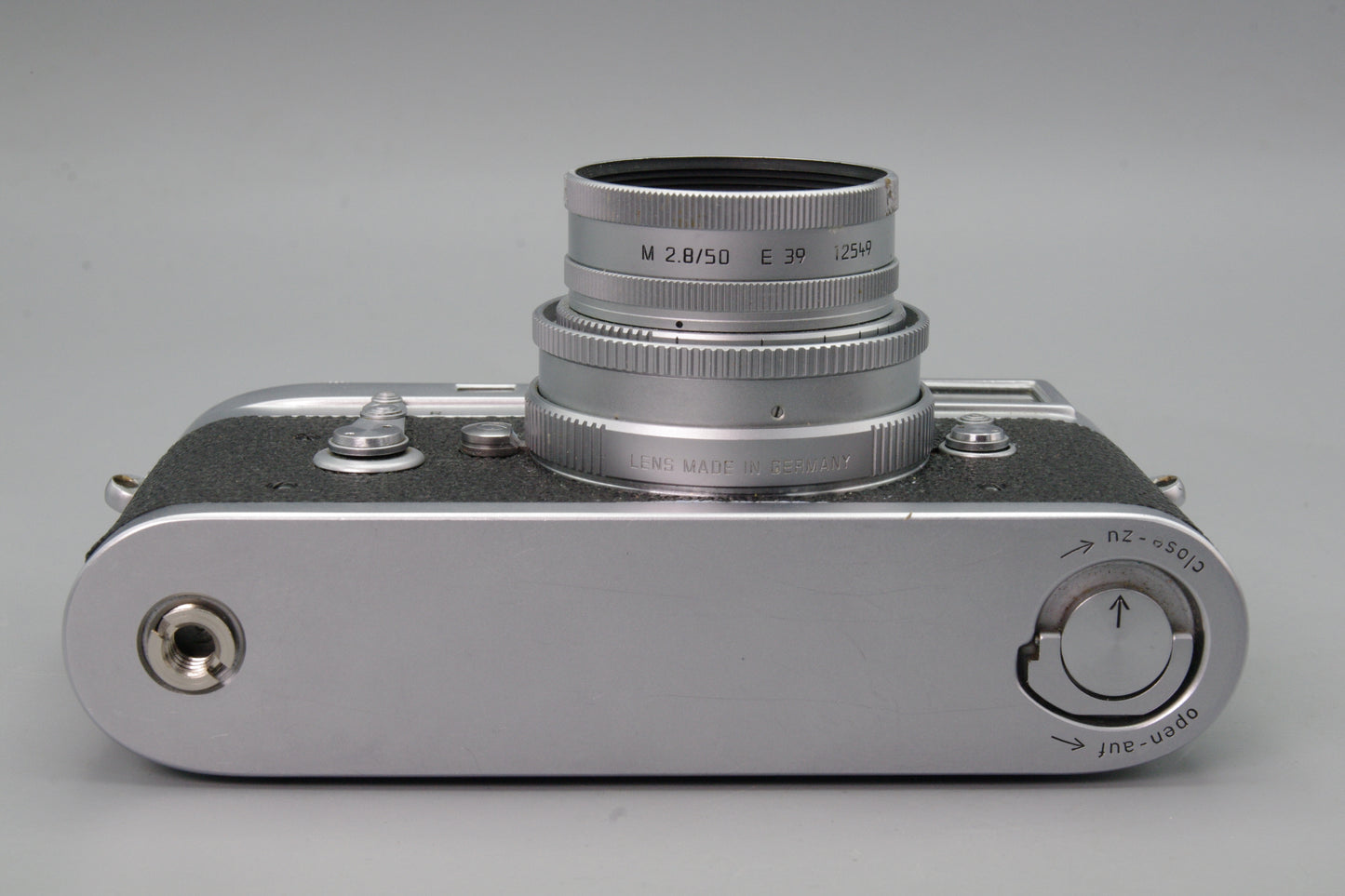 1964 Leica M2 Rangefinder with Elmar‑M 50mm f/2.8 & Hood – Exc – S/N 1091603
