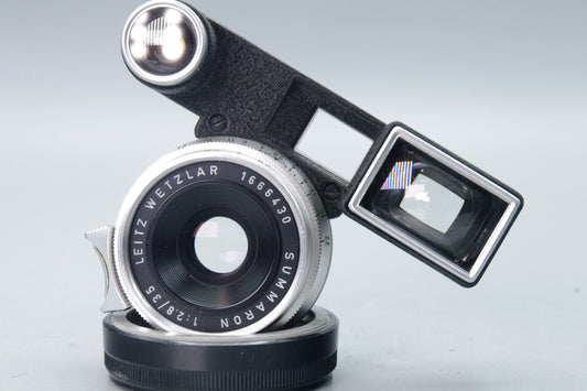 Leitz Summaron 35mm f/3.5 Lens – Leica M Mount – With Goggles – Serviced 08/2026