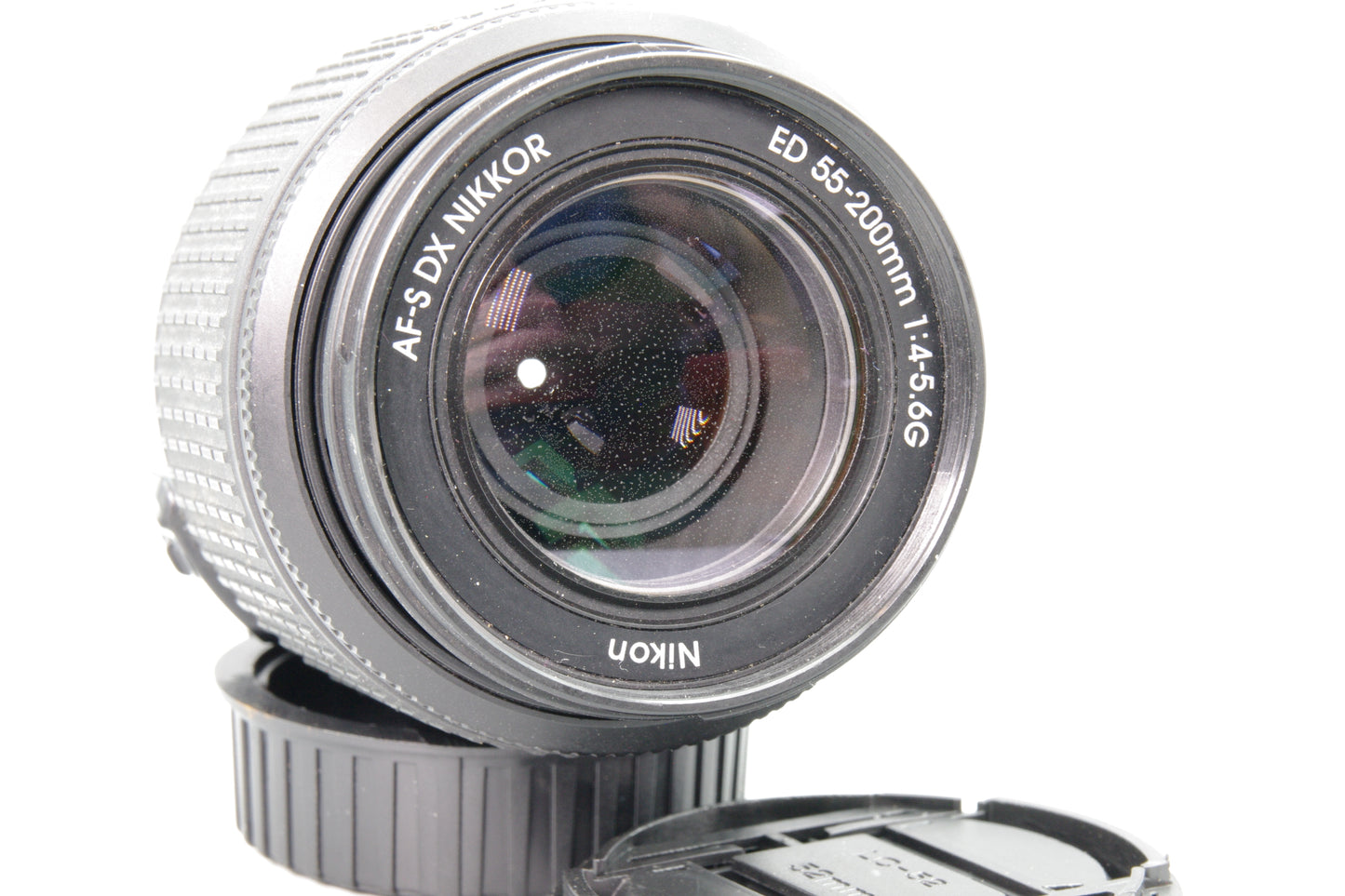Nikon AF‑S DX 55–200mm f/4–5.6G Lens – Boxed – Scratches/Separation – Good