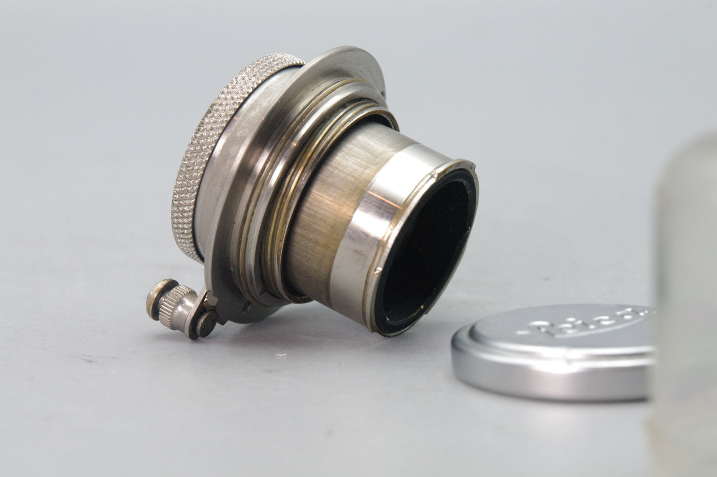 Leitz Hektor 5cm f/2.5 Lens – Leica LTM – 1931 Serial 122096 – Nickel – Serviced