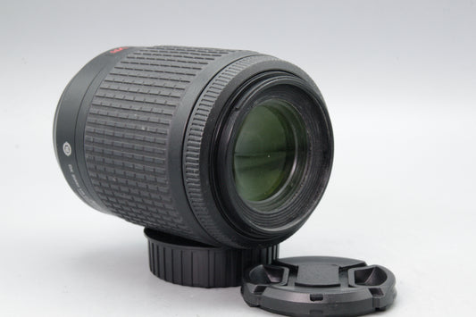 Nikon AF-S DX VR 55–200mm f/4–5.6G ED Lens – Telephoto – EXC Tested