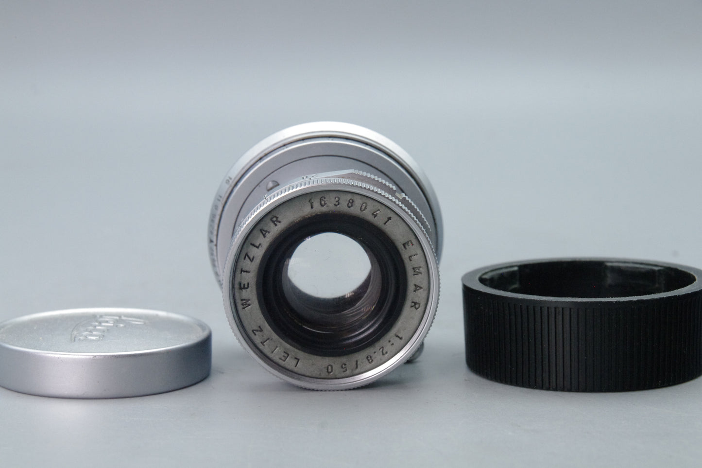 Leitz Elmar 50mm f/2.8 Lens – Leica M Mount – Collapsible – Serviced – With Caps