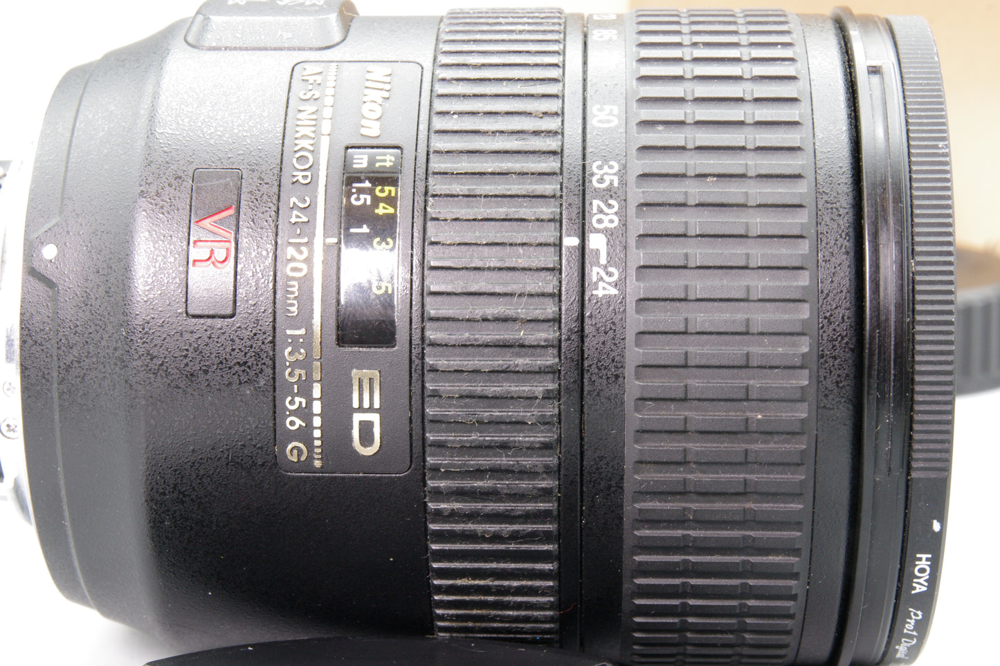 Nikon AF-S 24-120mm f/3.5-5.6G IF-ED VR FX Zoom Lens - Excellent