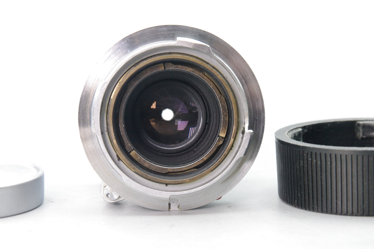 Leitz Elmar 50mm f/2.8 Lens – Leica M Mount – Collapsible – Serviced – With Caps