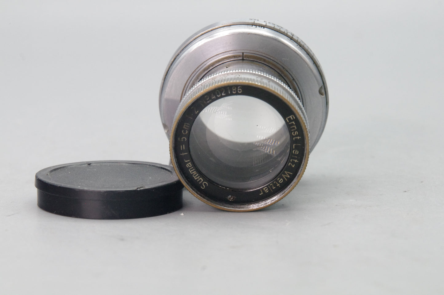Leica Summar 5cm f/2 Lens LTM M39 - Serviced - 1938 Serial 402186