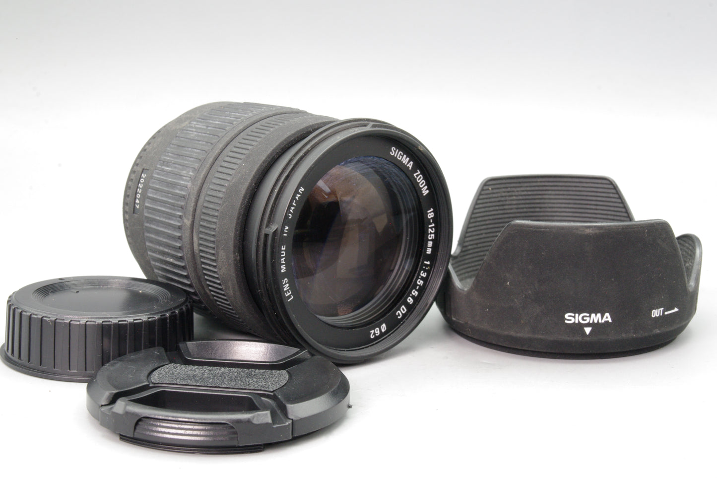 Sigma 18–125mm f/3.5–5.6 DC AF Zoom Lens – Nikon F Mount – Very Good