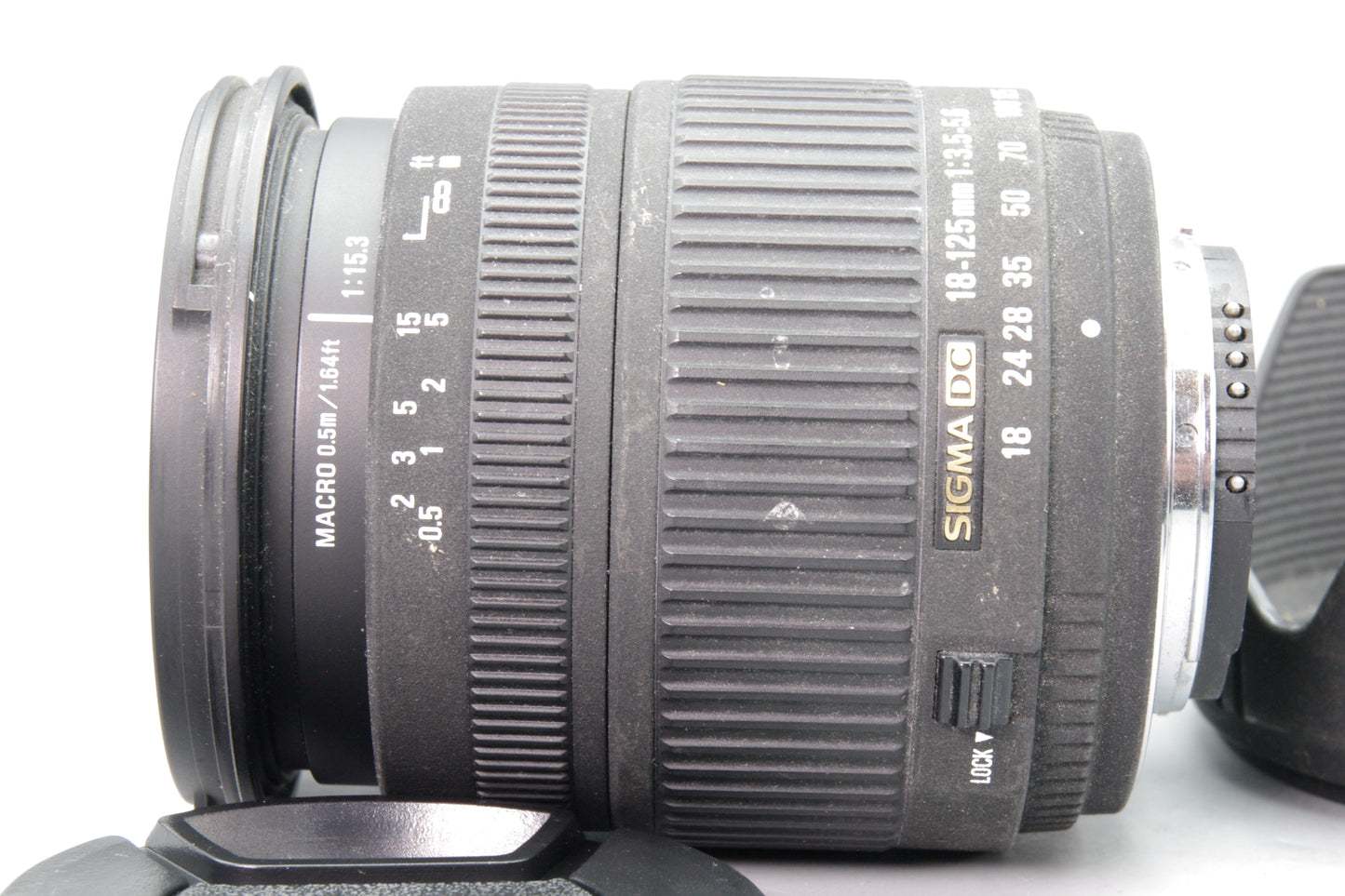 Sigma 18–125mm f/3.5–5.6 DC AF Zoom Lens – Nikon F Mount – Very Good