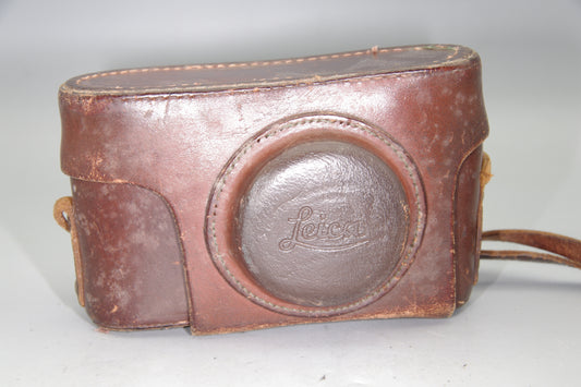 Leica III Brown Leather Camera Case – Vintage  Genuine