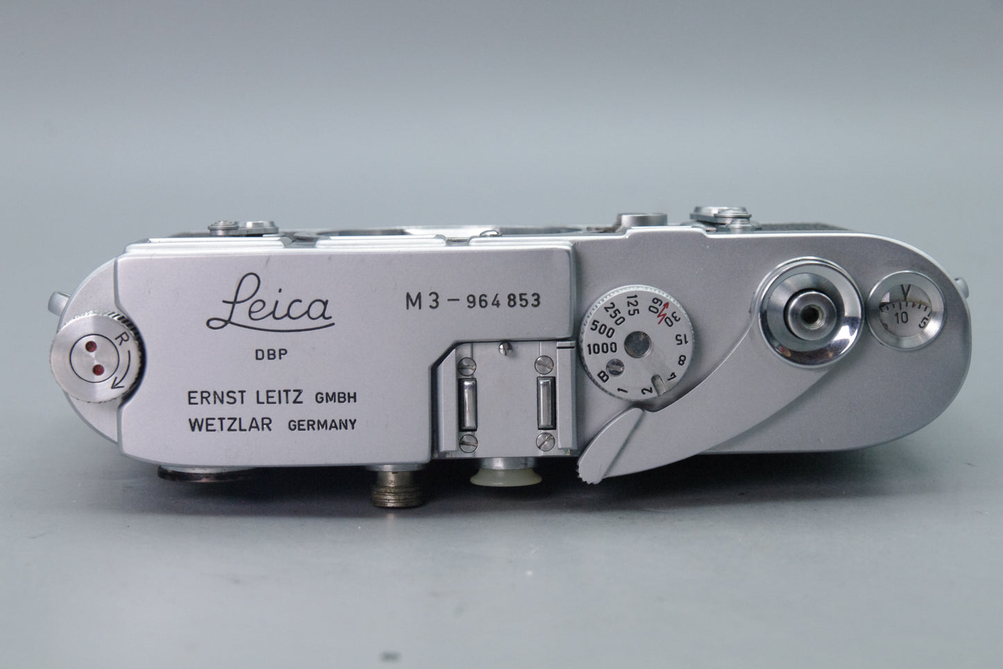 1959 Leica M3 Single‑Stroke Rangefinder Body – Serial 964853 - Serviced