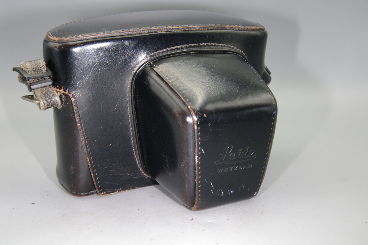 Leica SL Series Black Leather Camera Case – Vintage Genuine Leather