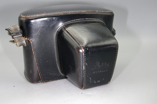Leica SL Series Black Leather Camera Case – Vintage Genuine Leather