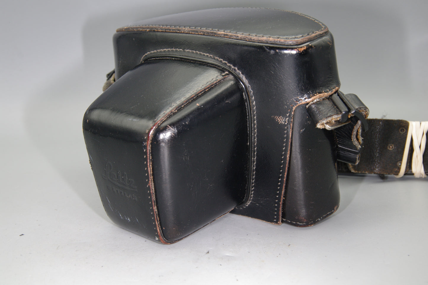 Leica SL Series Black Leather Camera Case – Vintage Genuine Leather