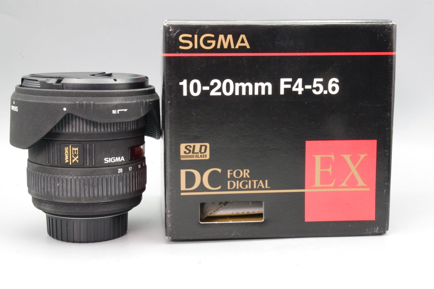 Sigma 10–20mm f/4–5.6 DC HSM Ultra‑Wide Lens – Nikon F Mount – Excellent
