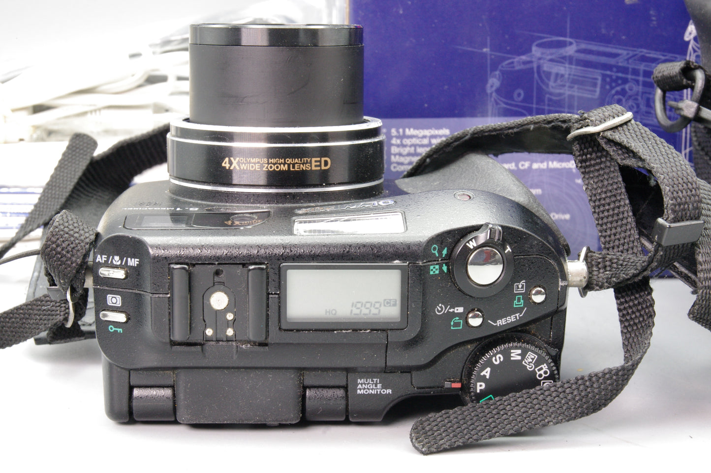 Olympus Camedia C‑5060 Wide Zoom – Boxed – Case, Cables & Instructions – VGC