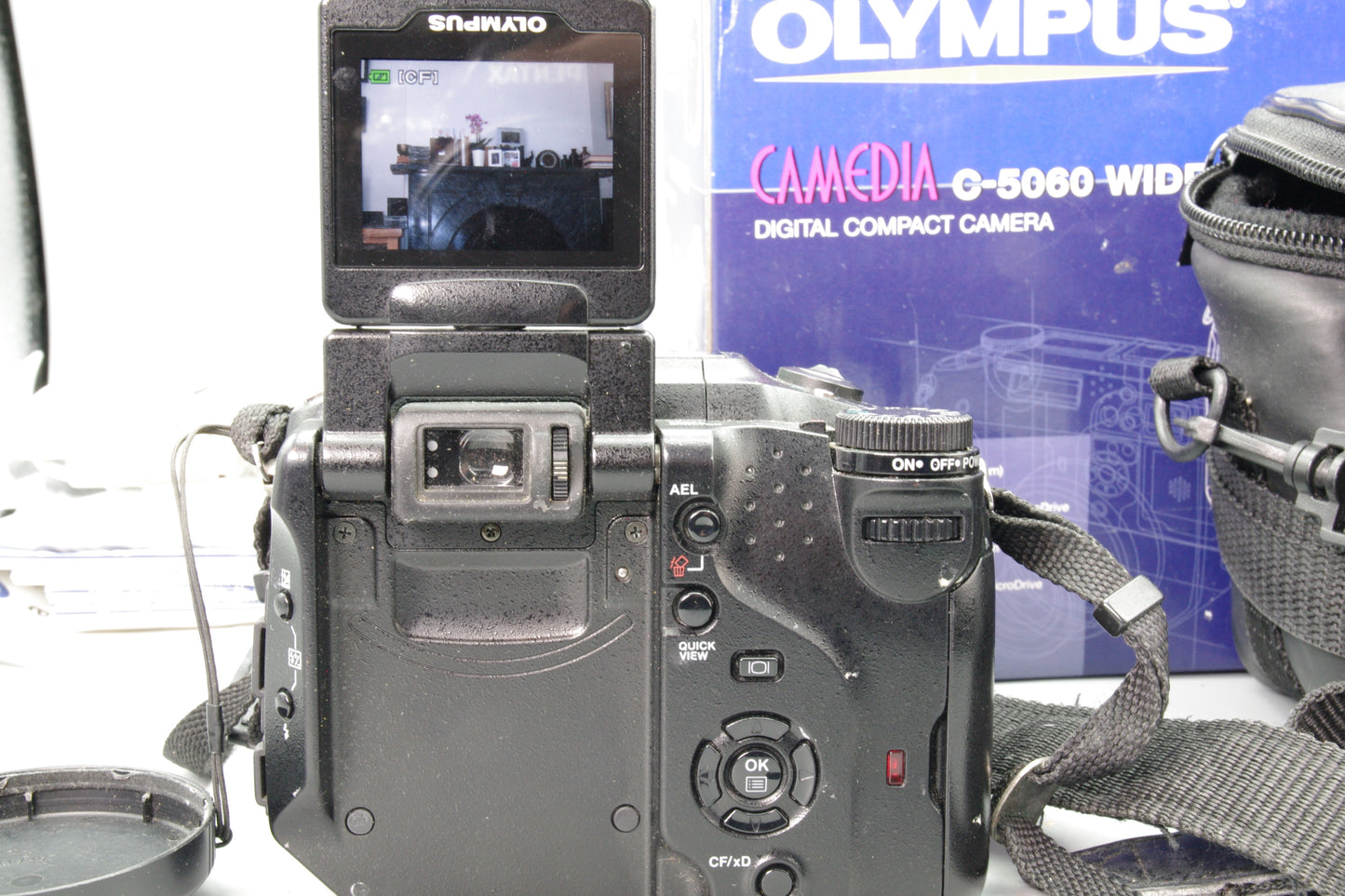 Olympus Camedia C‑5060 Wide Zoom – Boxed – Case, Cables & Instructions – VGC