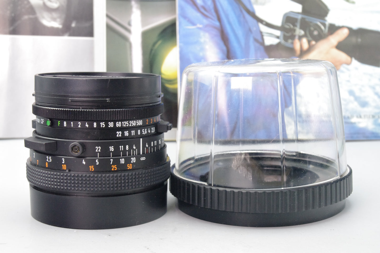 Hasselblad 500C/M Kit – Planar 80mm, A12 Matching Serials, WLF, Boxes – Near Mint