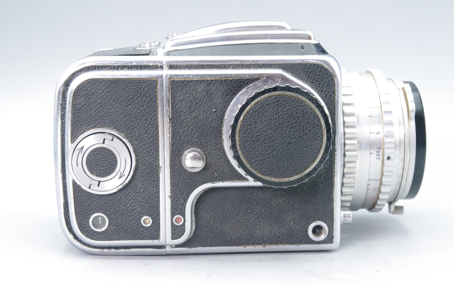 Hasselblad 1000F – C16 Back – WLF – Zeiss Opton 80mm f/2.8 Tessar – VGC