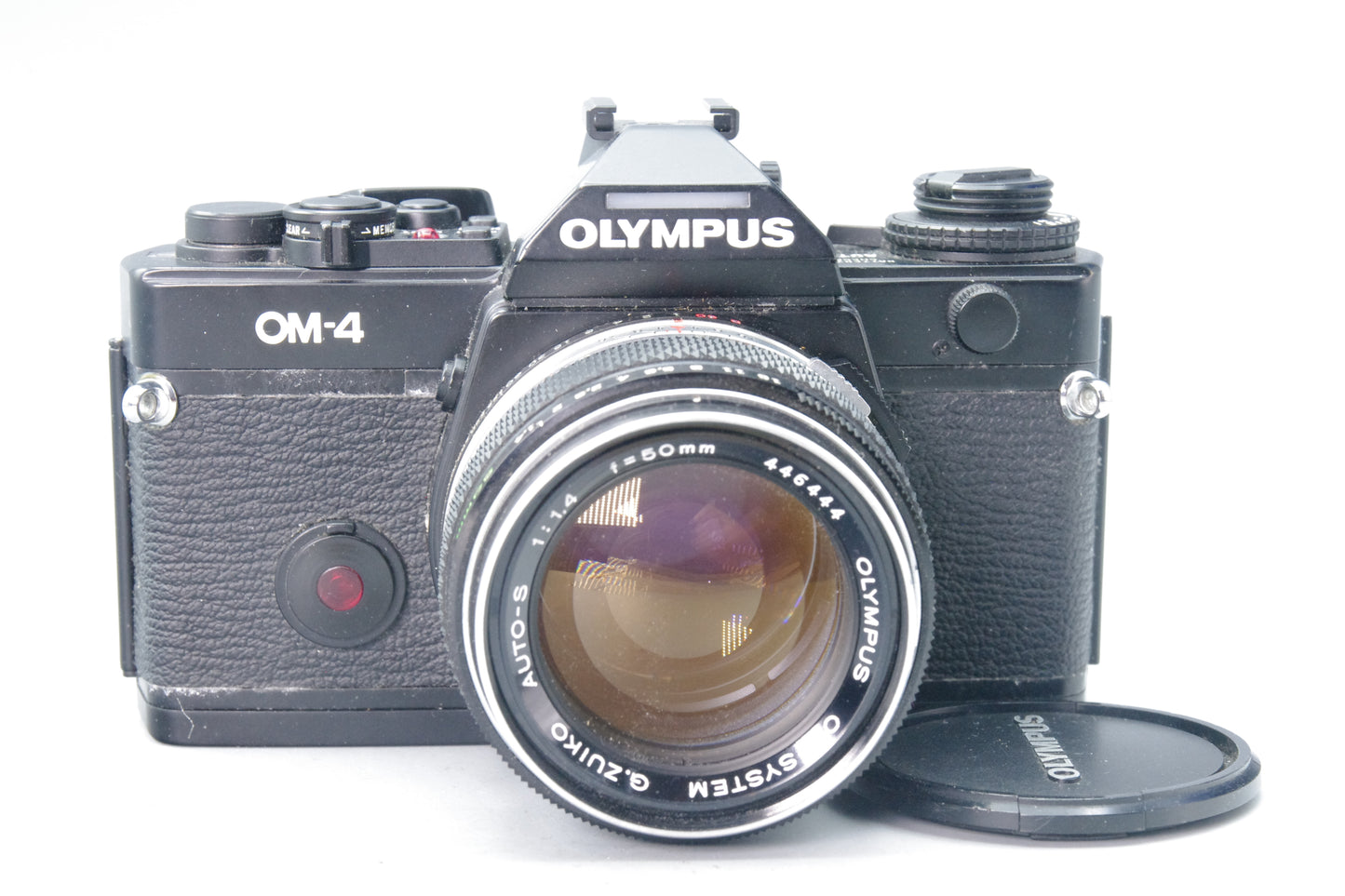Olympus OM‑4 35mm SLR Camera + G.Zuiko 50mm f/1.4 Lens – Very Good