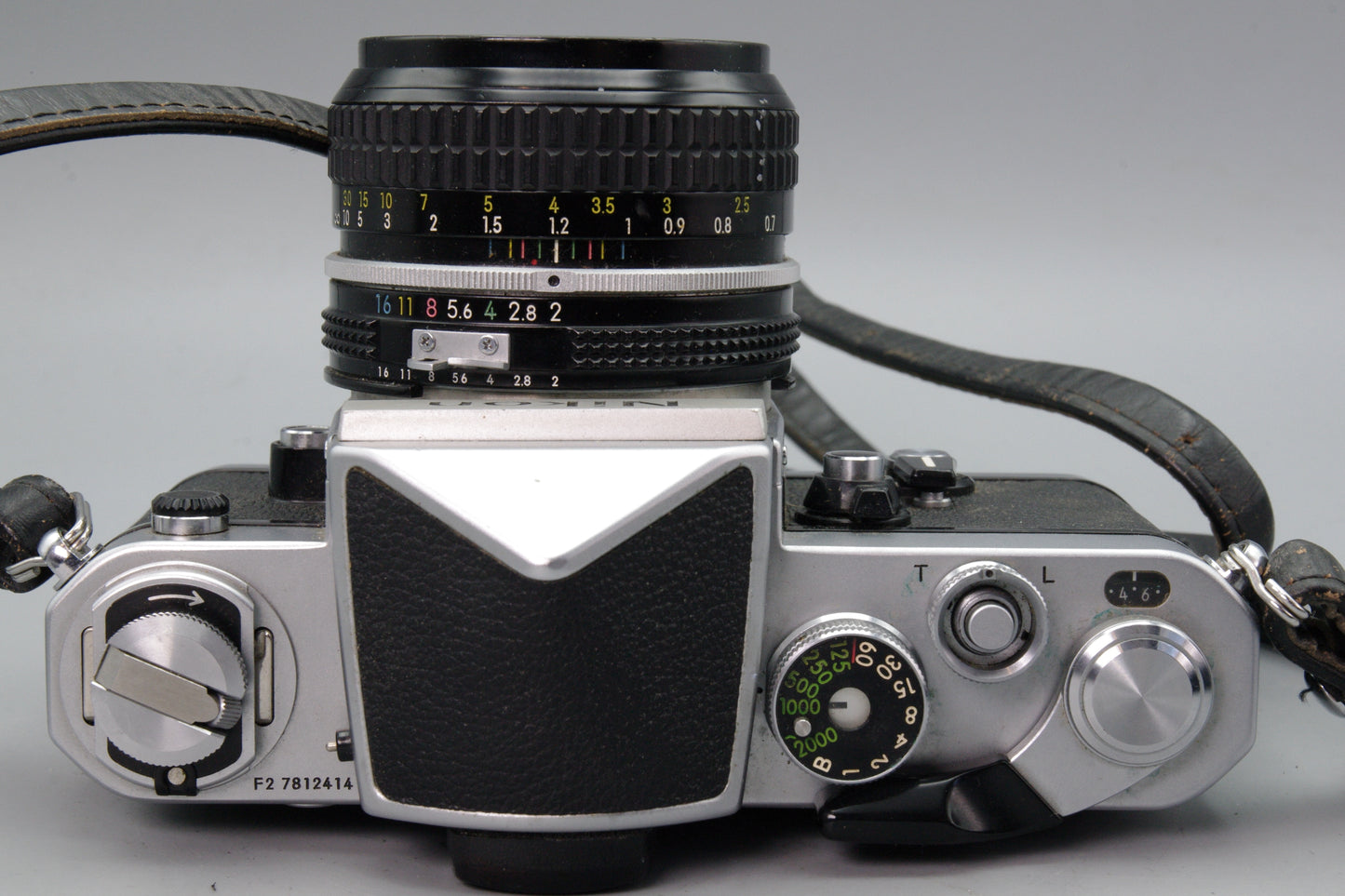 Nikon F2 with Eye‑Level Prism & Nikkor 50mm f/2 Lens - Excellent