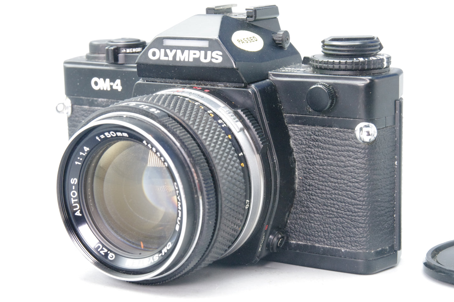 Olympus OM‑4 35mm SLR Camera + G.Zuiko 50mm f/1.4 Lens – Very Good