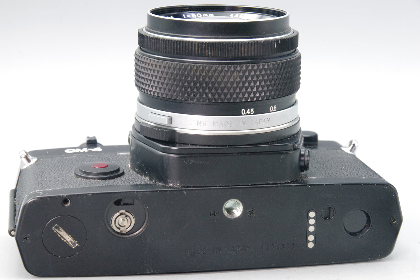 Olympus OM‑4 35mm SLR Camera + G.Zuiko 50mm f/1.4 Lens – Very Good