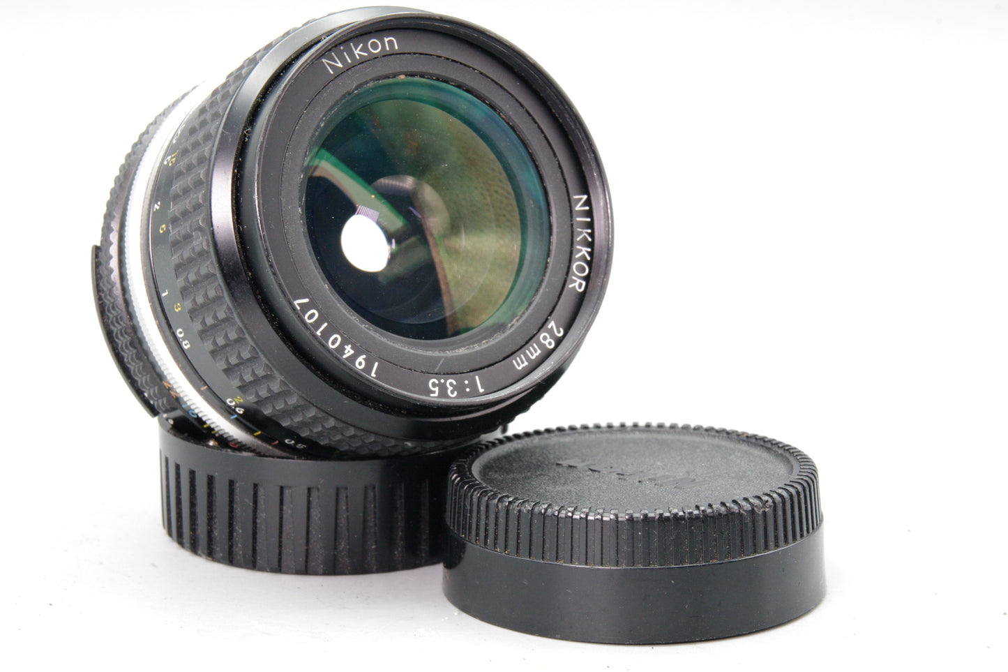Nikon Nikkor 28mm f/3.5 AI Wide‑Angle Lens – Minor Haze – Good Condition