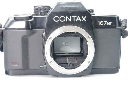Contax 167MT 35mm SLR Camera Body – Tested & Working – Very Good Condition