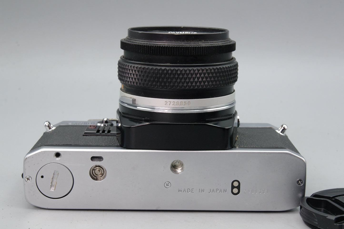 Olympus OM10 35mm SLR Camera + 50mm F/1.8 Lens + Batteries - Tested