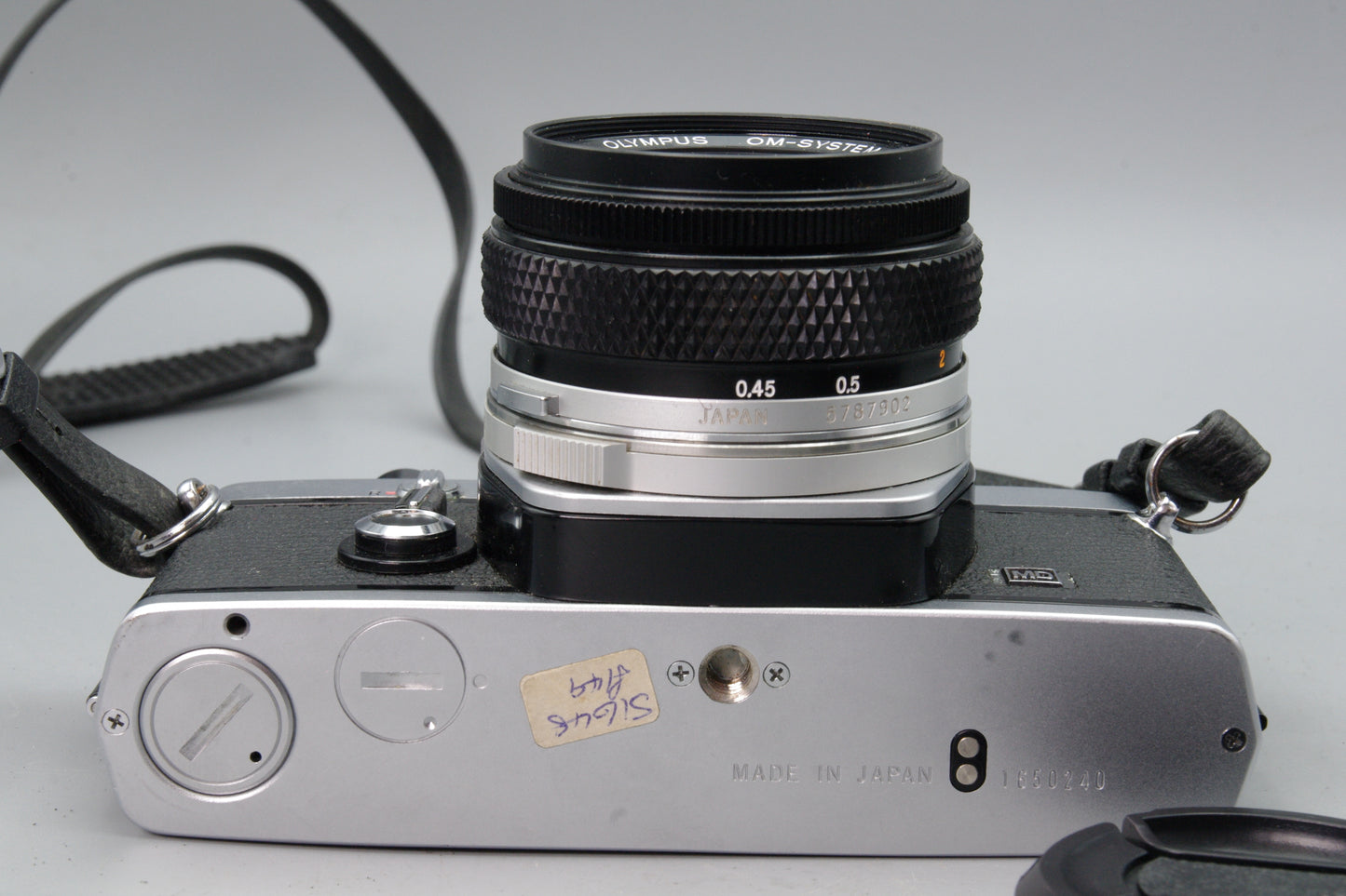 Olympus OM‑1N 35mm SLR Film Camera + Zuiko 50mm f/1.8 Lens – Tested VGC