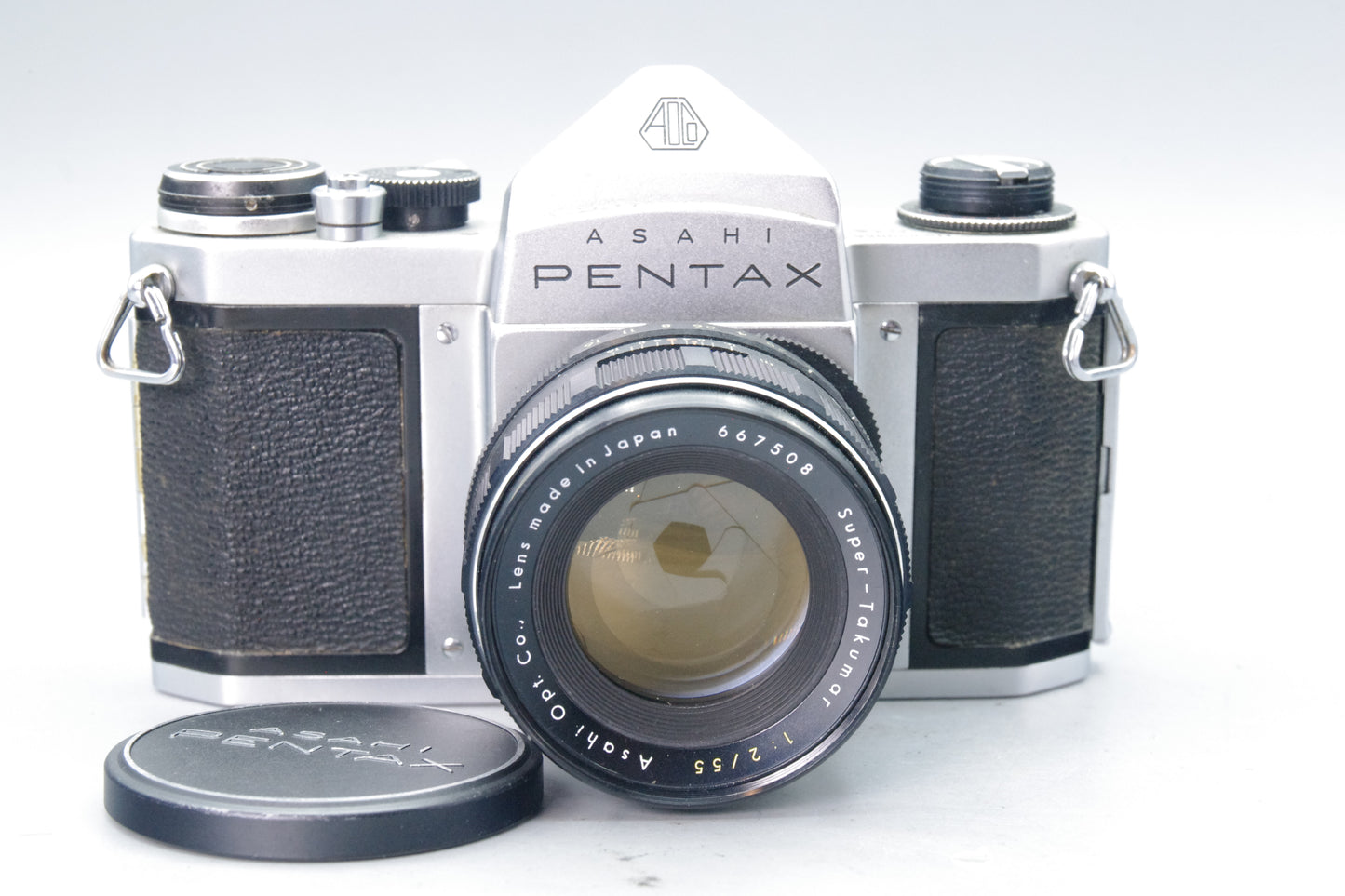 Asahi Pentax S1a 35mm SLR Camera with Super‑Takumar 55mm f/2 Lens – Very Good