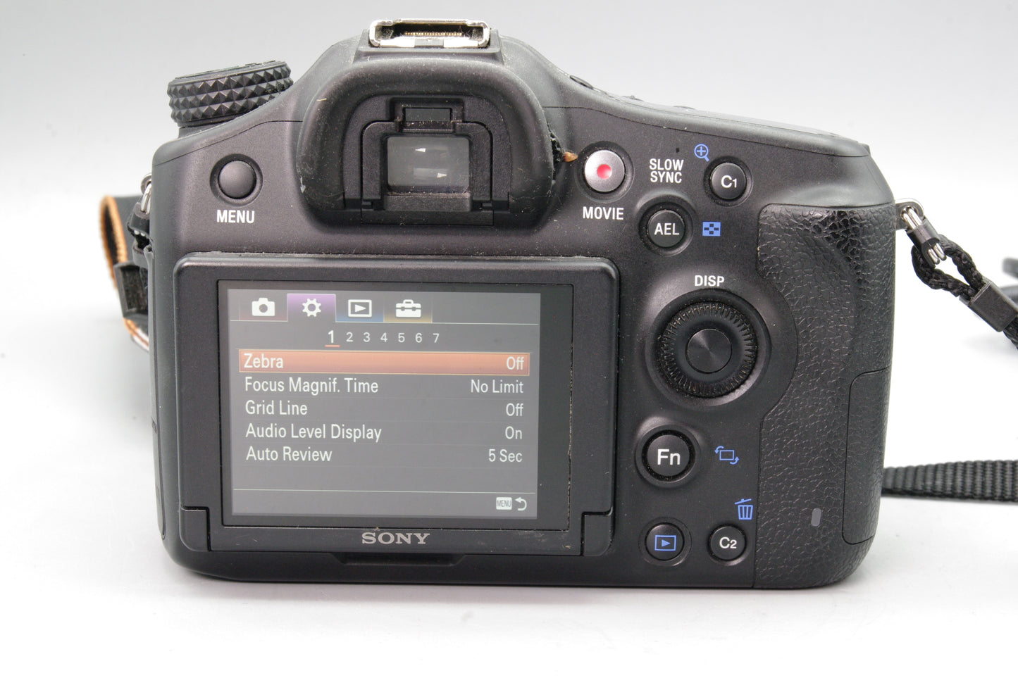 Sony Alpha A68 DSLR Camera Body – 24MP – Excellent – S/C 7490 – Tested